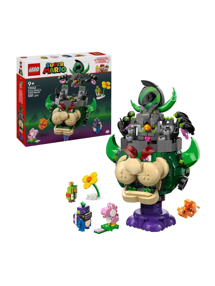 LEGO Super Mario Prince Florian & Castle Bowser Toy for Pretend Play 72042 - Image 1 of 7