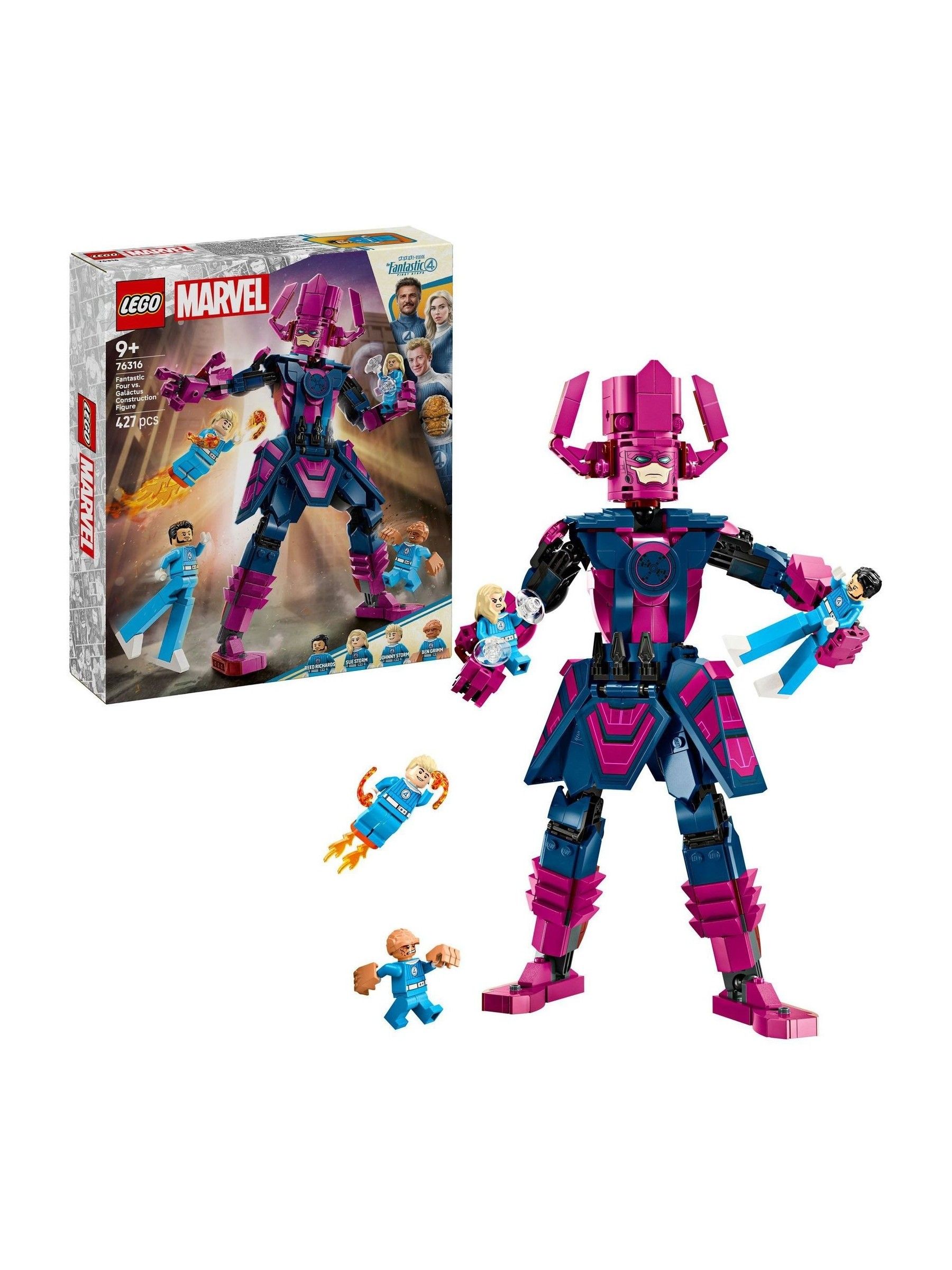 Buy LEGO Marvel Fantastic Four vs Galactus Construction Figure