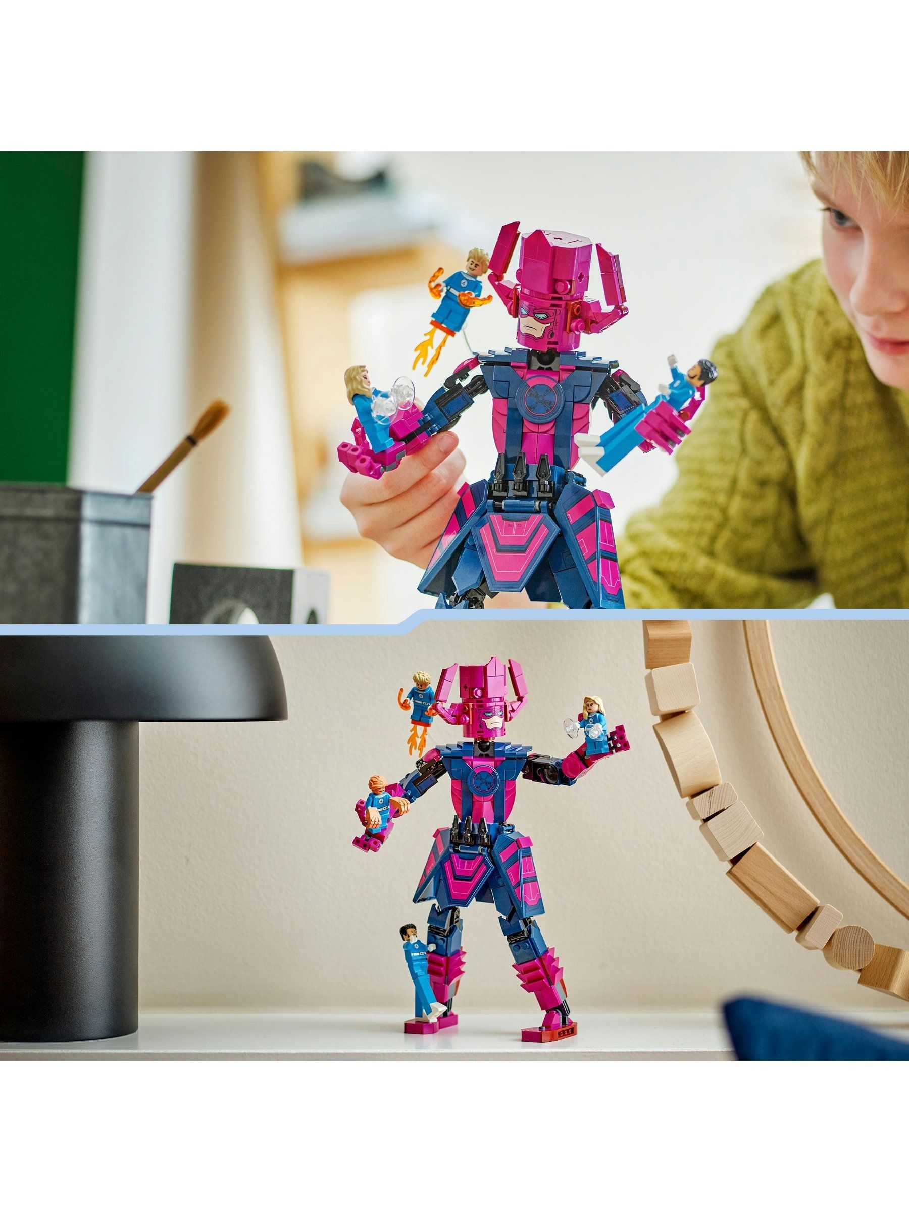 Buy LEGO Marvel Fantastic Four vs Galactus Construction Figure
