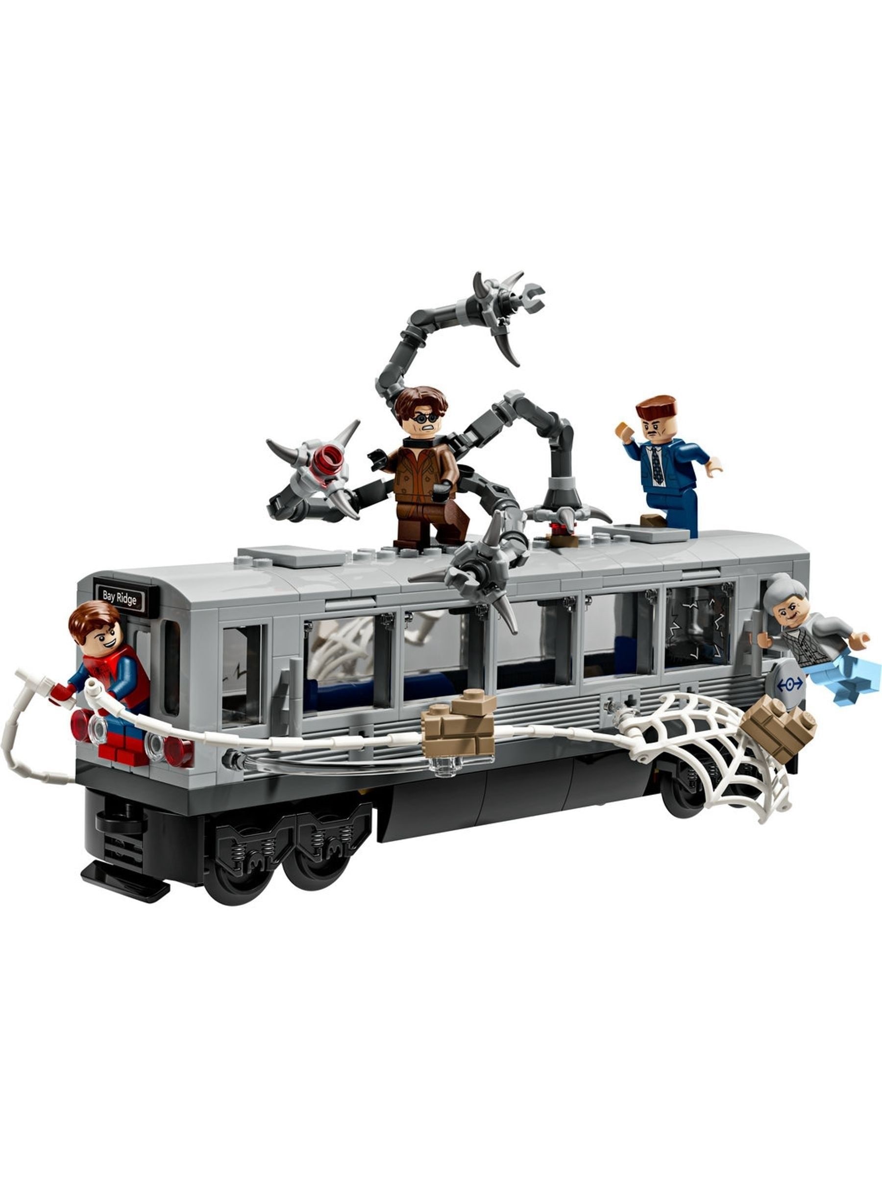 洋楽 IM set of 3 Buy LEGO Marvel Spider-Man VS Doc Ock Subway Train Scene Building