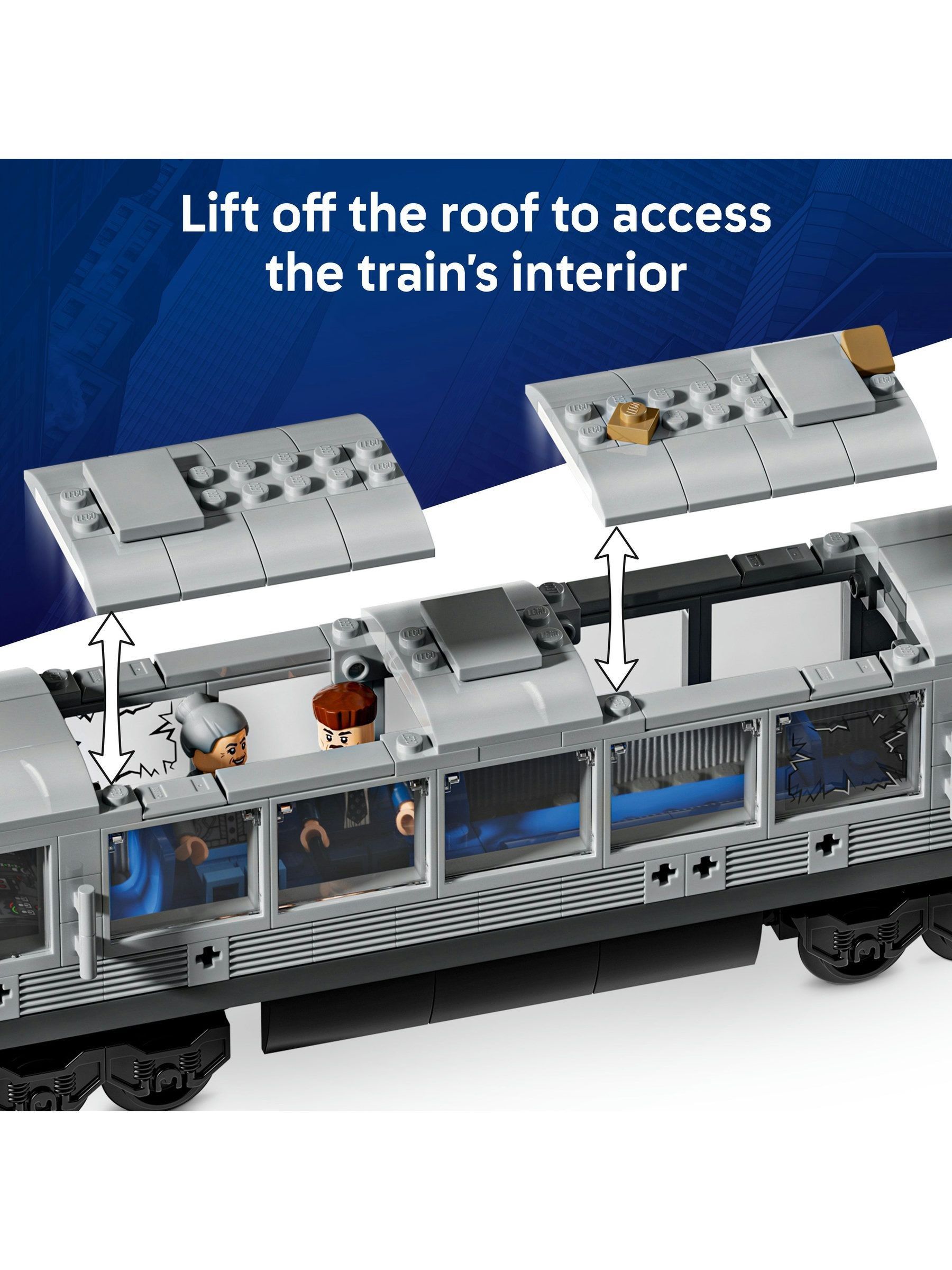 Buy LEGO Marvel Spider-Man VS Doc Ock Subway Train Scene Building