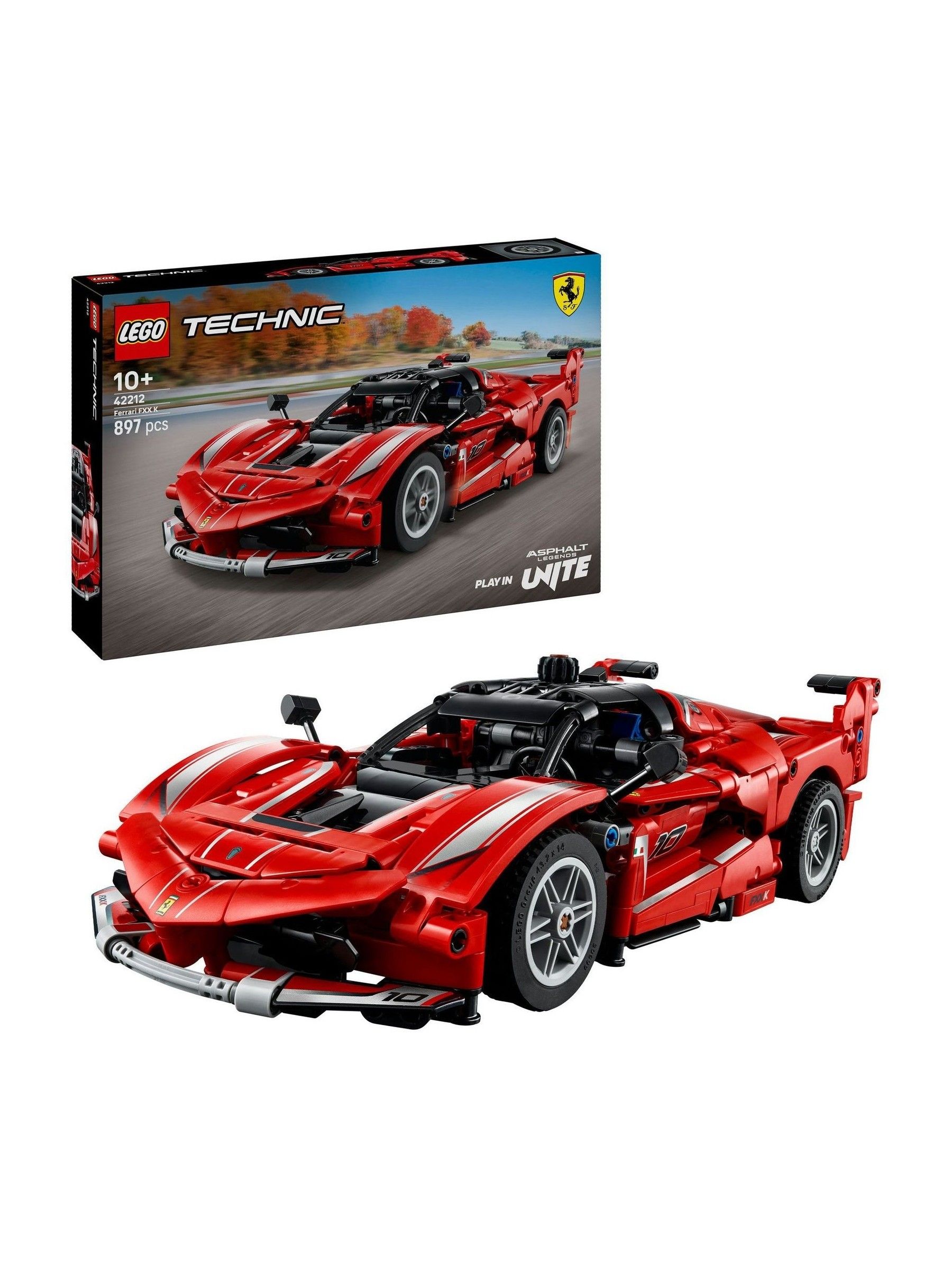 LEGO LEGO® Technic 42212 Ferrari FXX K Model Car Kit STEM Building Toy - Image 20