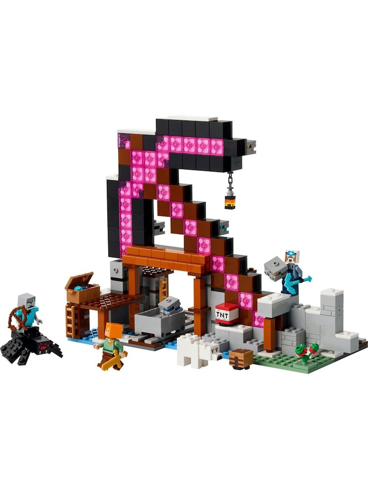 LEGO Minecraft The Pickaxe Mine Interactive Toy Set 21277 - Image 2 of 8