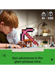 LEGO Minecraft The Pickaxe Mine Interactive Toy Set 21277 - Image 3 of 8