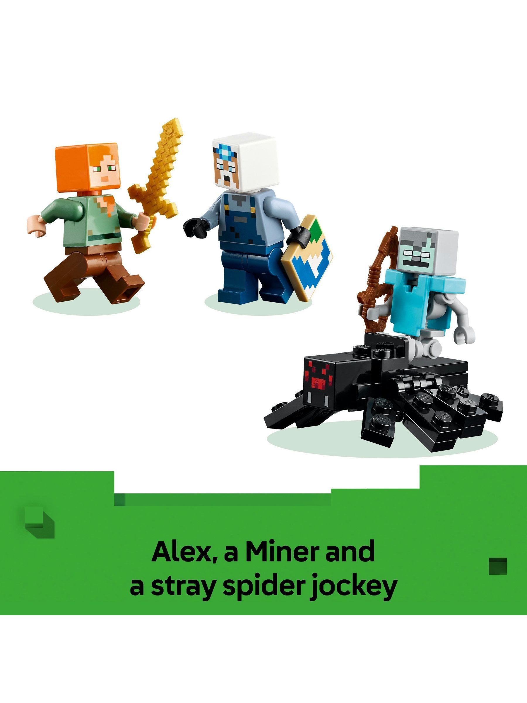 Buy LEGO Minecraft The Pickaxe Mine Interactive Toy Set 21277 from
