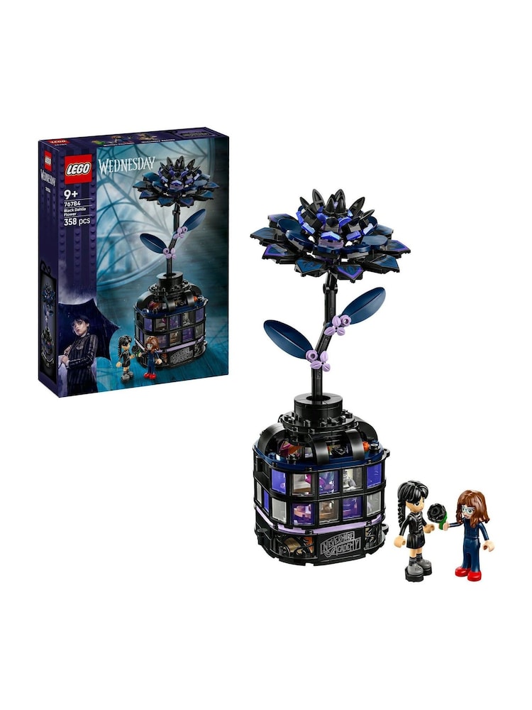 LEGO Wednesday Black Dahlia Flower 76784 - Image 1 of 9