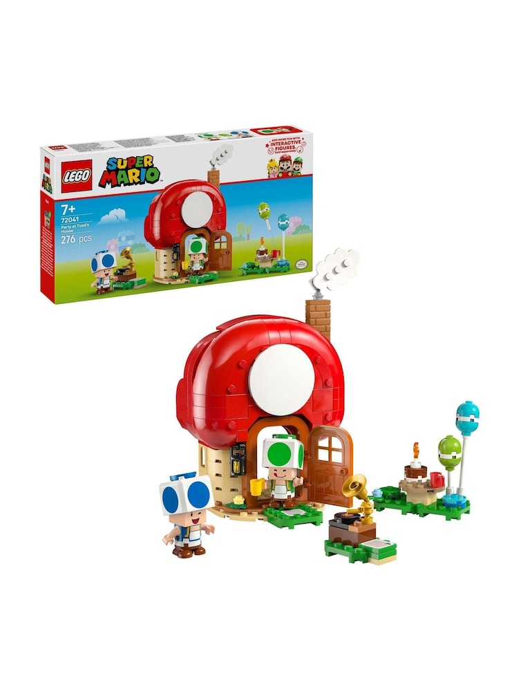 LEGO Super Mario Party at Toad's House Toy for Boys, Girls and Any Fans 72041 - Image 1 of 7