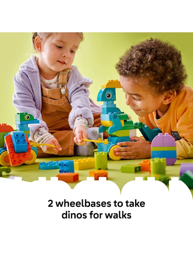Lego DUPLO 3in1 Dinosaurs on Wheels Learning Toy Set 10451 - Bild 8 von 8