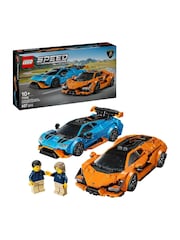 LEGO Speed Champions Lamborghini Revuelto & Huracan Car STO 77238 - Image 1 of 8