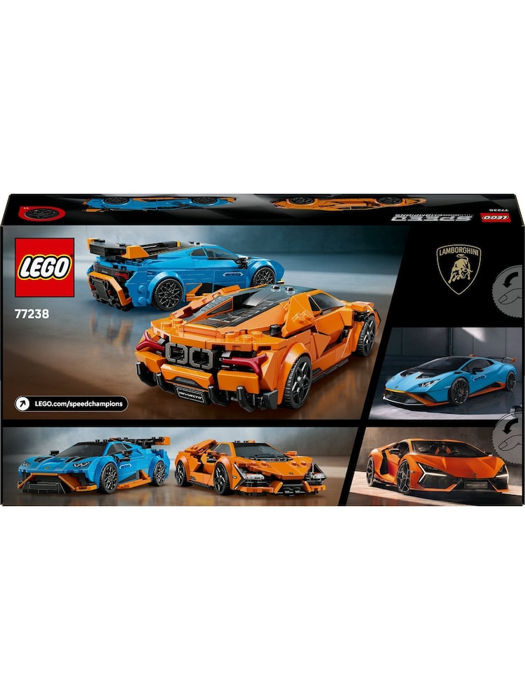 LEGO Speed Champions Lamborghini Revuelto & Huracan Car STO 77238 - Image 8 of 8