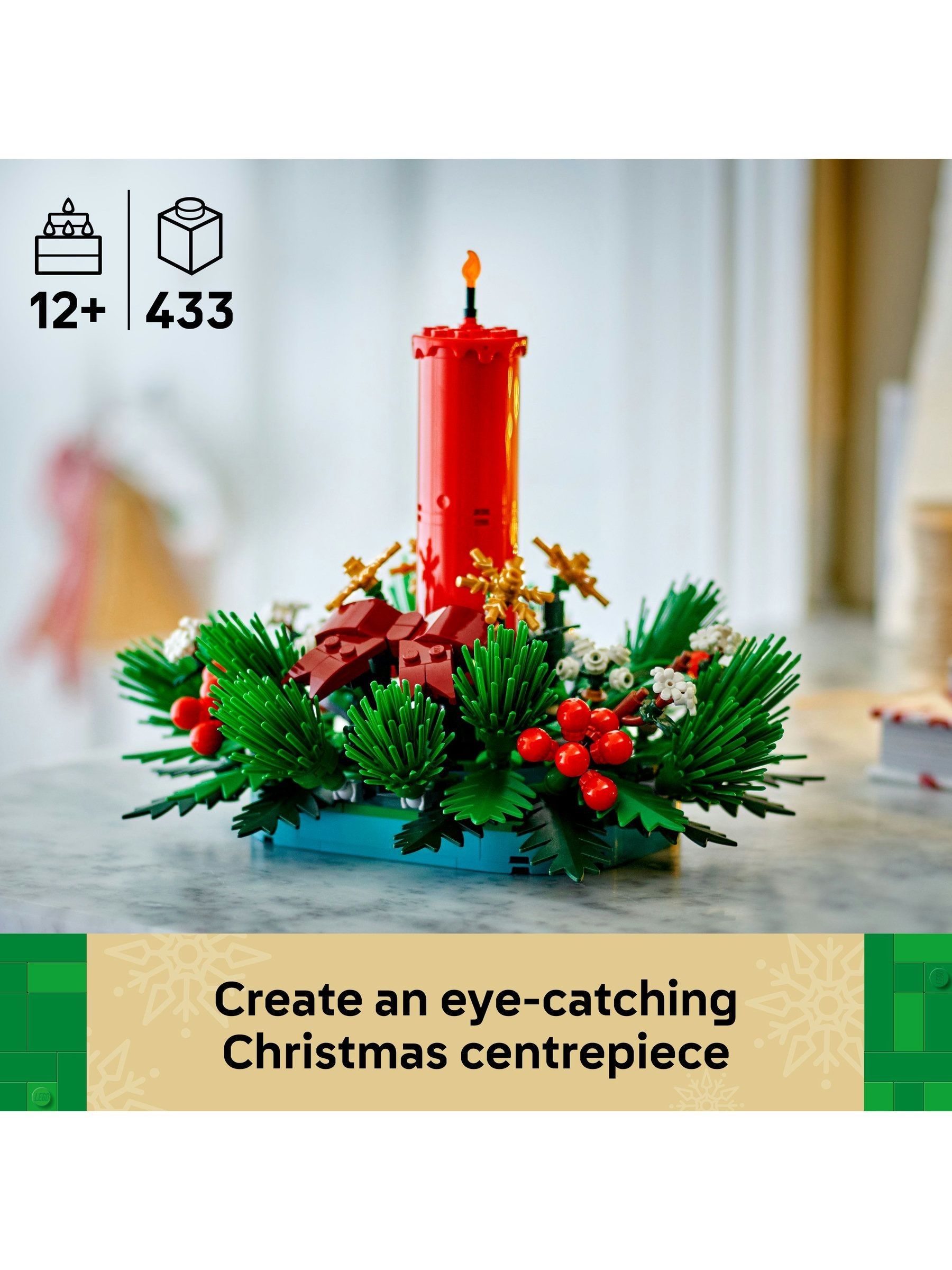 【gen-ga】 Buy LEGO Christmas Table Decoration Centrepiece 40743 from Next