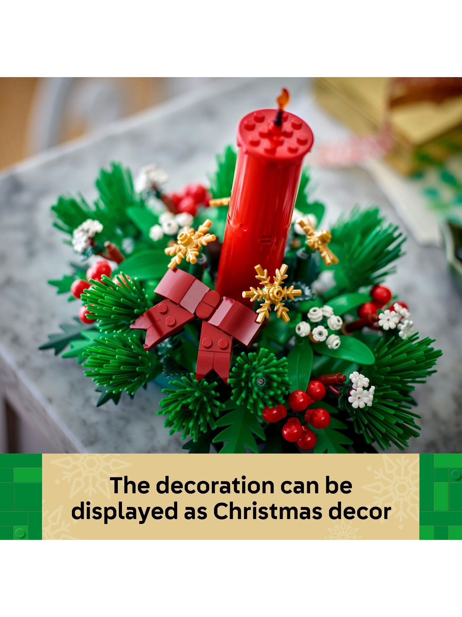 Buy LEGO Christmas Table Decoration Centrepiece 40743 from Next