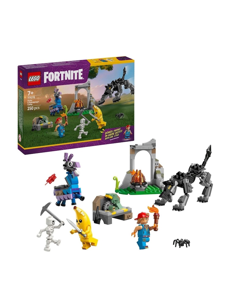 LEGO Fortnite – Das Lager von Schali und der Zündkerzenkünstlerin 77075 - Bild 1 von 7