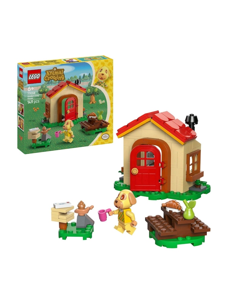 LEGO Animal Crossing Goldie's Cosy House Building Playset 77058 - Image 1 of 8