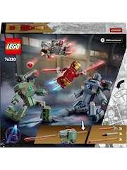 LEGO Marvel Iron Man & War Machine vs. Hammer Drones Building Toy 76320 - Image 8 of 8