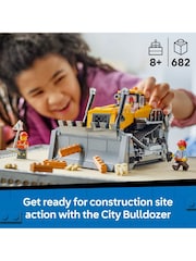 LEGO City Yellow Bulldozer Construction Vehicle Toy 60466 - Bild 3 von 8