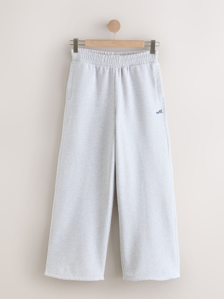 Grey Wide Leg Joggers - Image 1 of 11 Grey Wide Leg Joggers - Image 1 of 11