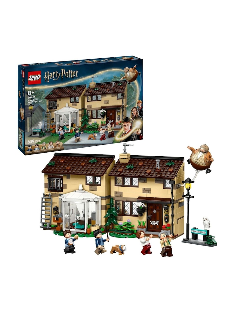 LEGO Harry Potter Privet Drive Aunt Marges Visit Set 76451 - Image 1 of 7