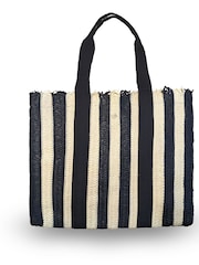 Seaspray Cream Amy Stripe Bag - Image 1 of 3