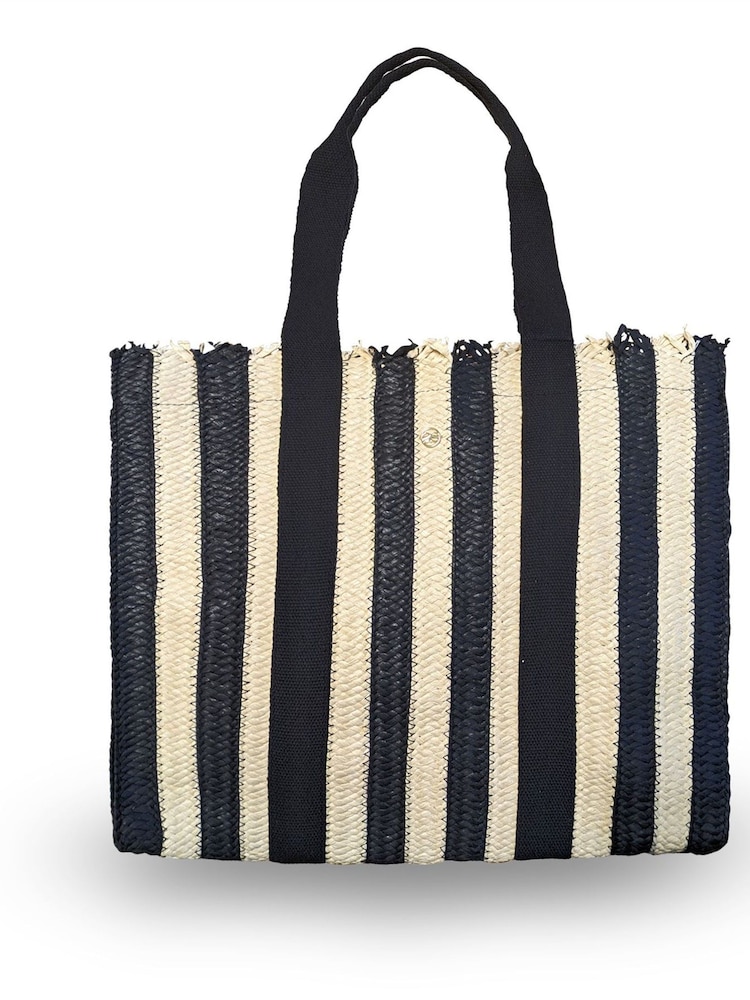 Seaspray Cream Amy Stripe Bag - Image 1 of 3