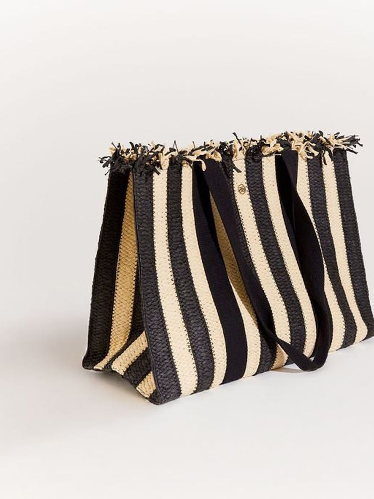 Seaspray Cream Amy Stripe Bag - Image 2 of 3