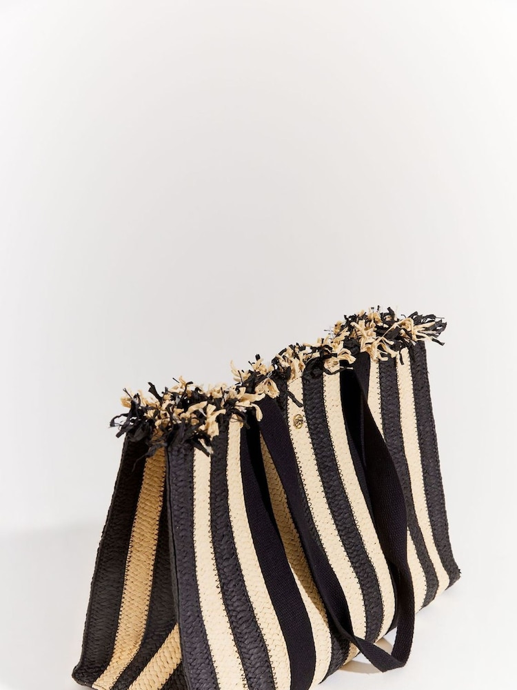 Seaspray Cream Amy Stripe Bag - Image 3 of 3