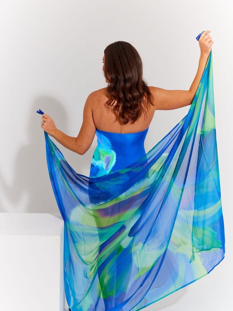 Seaspray Blue Provence Pareo Cover-Up - Image 2 of 4