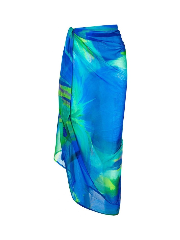 Seaspray Blue Provence Pareo Cover-Up - Image 4 of 4