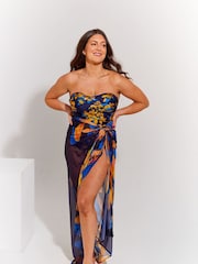 Seaspray Blue Kyoto Pareo Cover-Up - Image 1 of 4