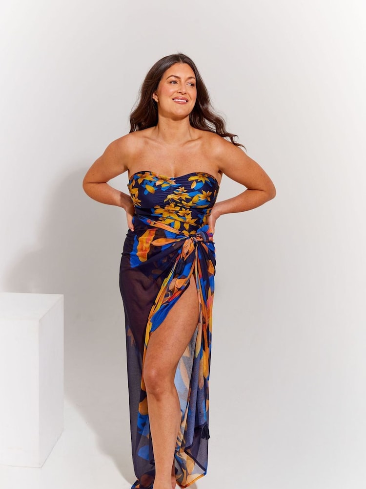 Seaspray Blue Kyoto Pareo Cover-Up - Image 1 of 4