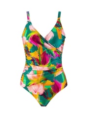 Seaspray Green Provence Mock Wrap Swimsuit - Image 5 of 5