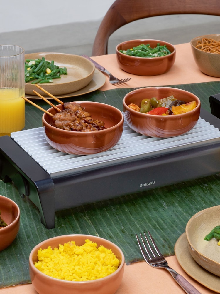 Brabantia Black Food Warmer with 2 Burners - Image 2 of 4