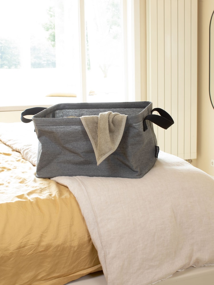 Brabantia Pepper Black Foldable Laundry Basket - Image 1 of 6