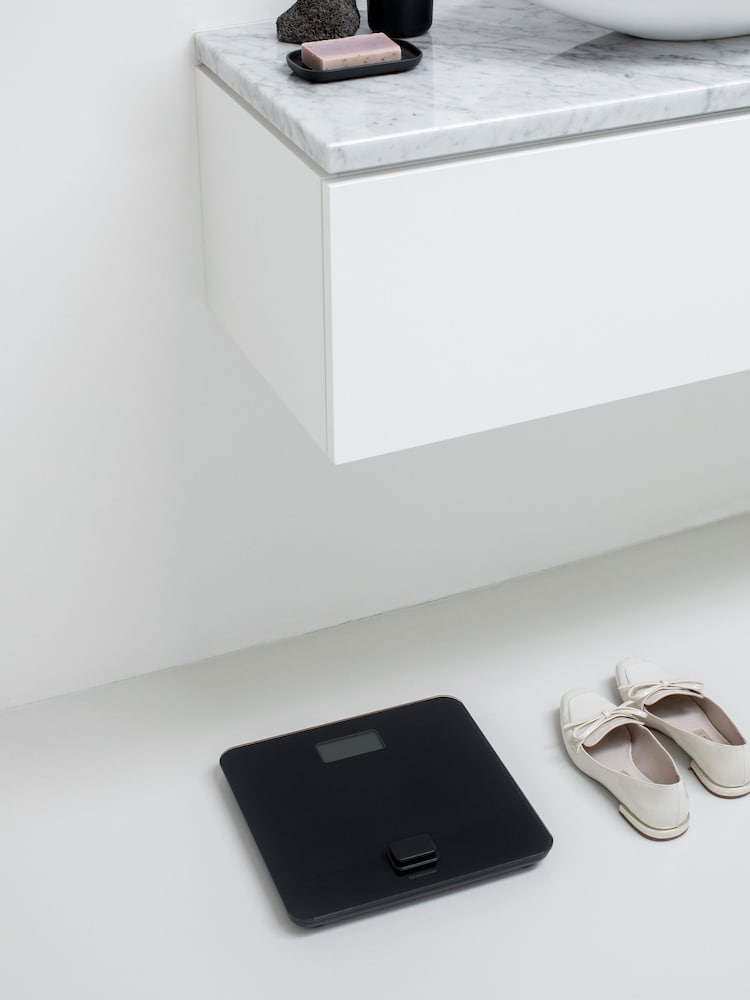 Brabantia Dark Grey ReNew Battery Free Bathroom Scale - Image 1 of 6