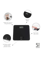 Brabantia Dark Grey ReNew Battery Free Bathroom Scale - Image 2 of 6