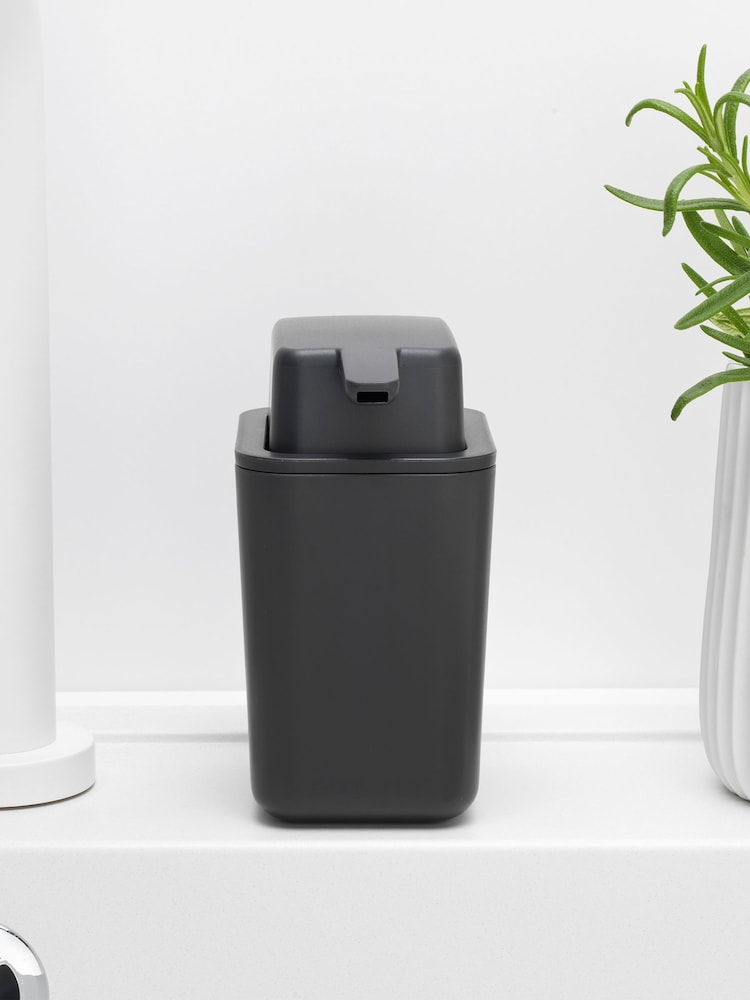 Brabantia Dark Grey SinkSide Soap Dispenser - Image 1 of 6 Brabantia Dark Grey SinkSide Soap Dispenser - Image 1 of 6
