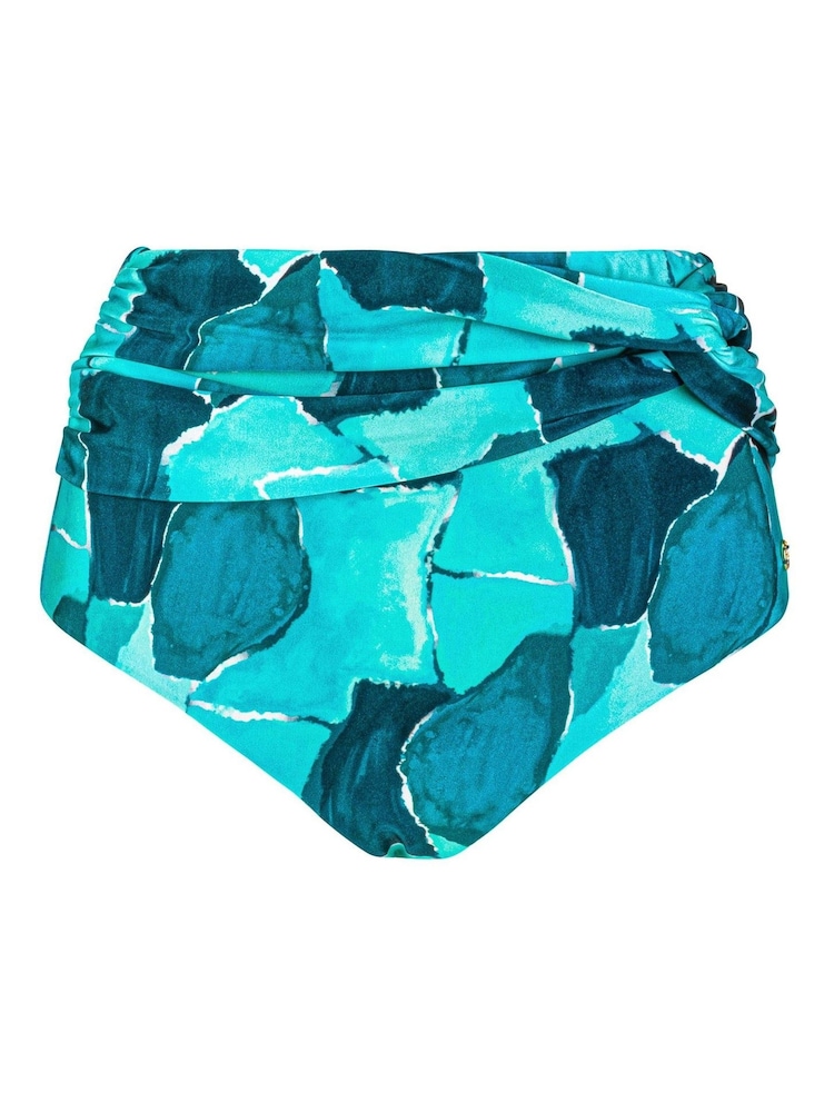 Seaspray Green Maui High Waisted Bikini Briefs - Bild 5 von 5