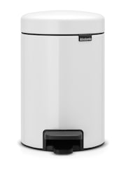 Brabantia White NewIcon Pedal Bin - Image 3 of 5