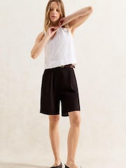 Ro&Zo Black Bermuda Shorts - Image 1 of 3