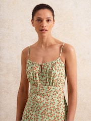 Ro&Zo Red Ditsy Floral Mini Dress - Image 3 of 4