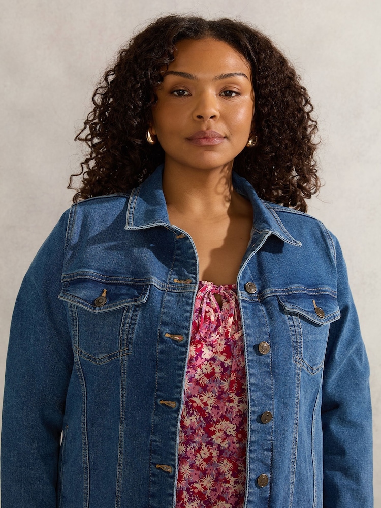 Live Unlimited Blue Denim Jacket - Image 2 of 4