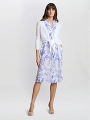 Gina Bacconi Maya Multi Wear White Cardigan - Image 1 of 5