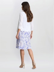 Gina Bacconi Maya Multi Wear White Cardigan - Image 2 of 5