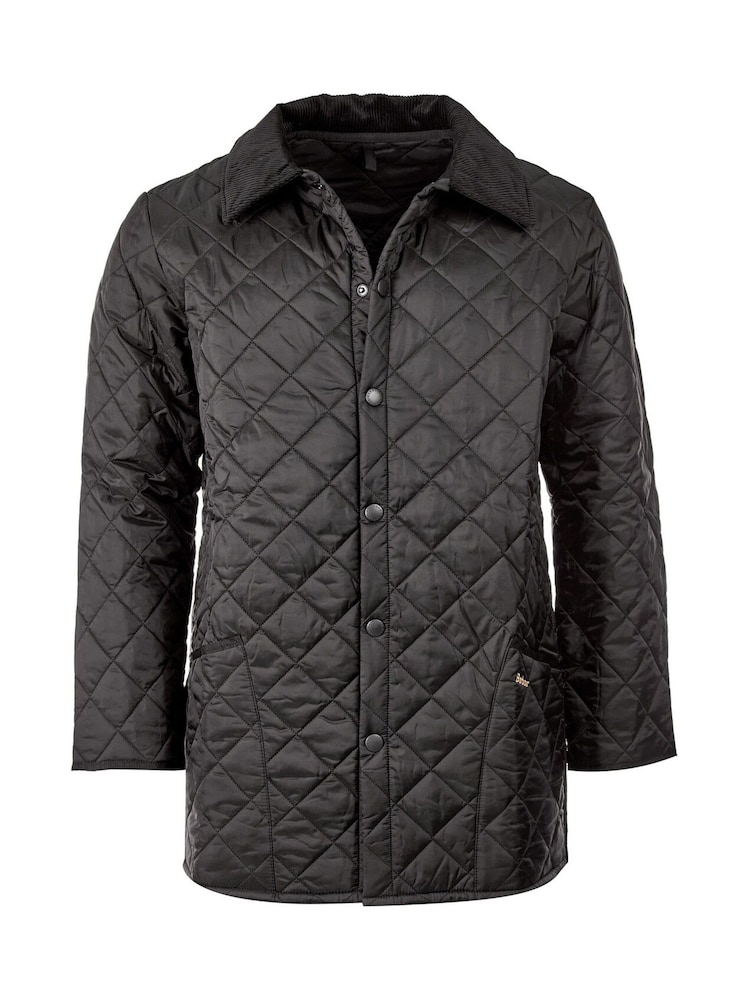 Barbour® Charcoal Black Liddesdale Quilt Jacket - Image 6 of 6