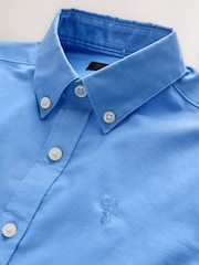 أزرق متوسط - قميص أكسفورد (3-16 سنة) - صورة 3 من 4