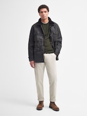 Barbour® Olive Green Sapper Wax Jacket - Image 1 of 3