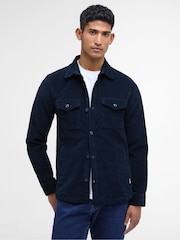 Barbour® Navy Regular Cord Overshirt - Image 1 of 7