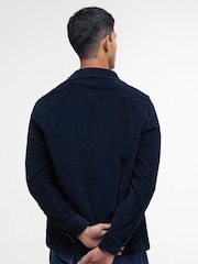 Barbour® Navy Regular Cord Overshirt - Image 3 of 7