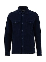 Barbour® Navy Regular Cord Overshirt - Image 6 of 7