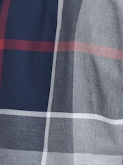 Barbour® Navy/Stone Dunoon Tartan Shirt - Image 8 of 8
